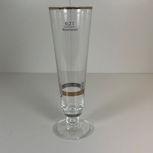 NWOT Warsteiner Beer Glass